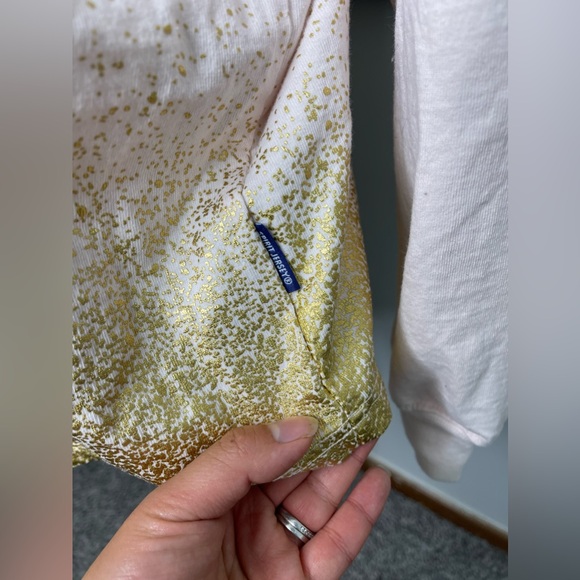 Disney WDW Golden Logo Pink & Gold Spirit Jersey Top L Limited Glittery Sprinkle - Picture 5 of 10